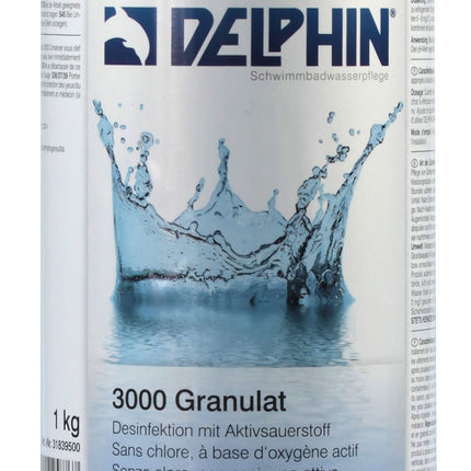Delphin 3000 Aktivsauerstoff Granulat 1 kg – Chlorfreie Whirlpool‑Desinfektion