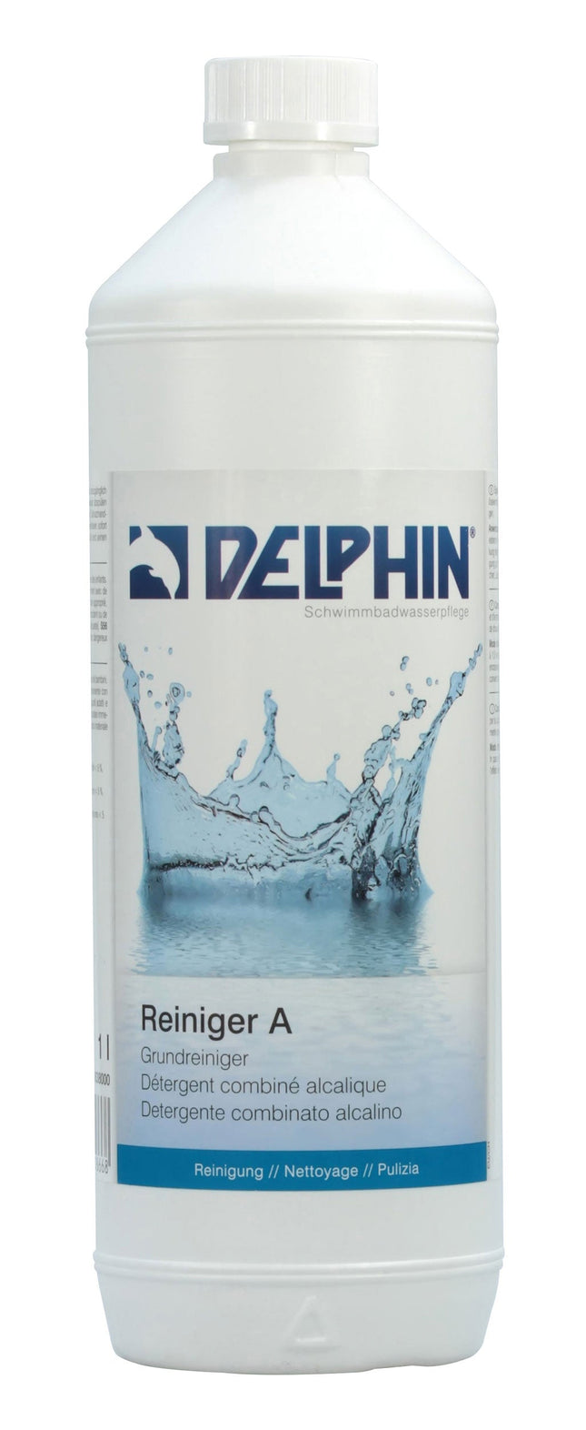 Delphin Reiniger A Gel 1L – Materialschonender Reiniger für fetthaltige Verschmutzungen