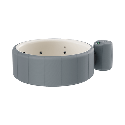 Mobiler Whirlpool SoftSpa Legacy - Carbon pro Look Schwarz