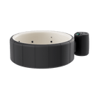 Mobiler Whirlpool SoftSpa Legacy - Carbon pro Look Schwarz