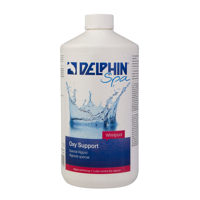 Delphin Spa Oxy Support 1 L – Algizid zur Algenverhütung im Whirlpool