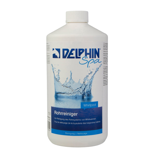 Delphin Spa Whirlwannen‑ & Rohrreiniger 1 L – Effektive Biofilm‑Entfernung für Whirlpool