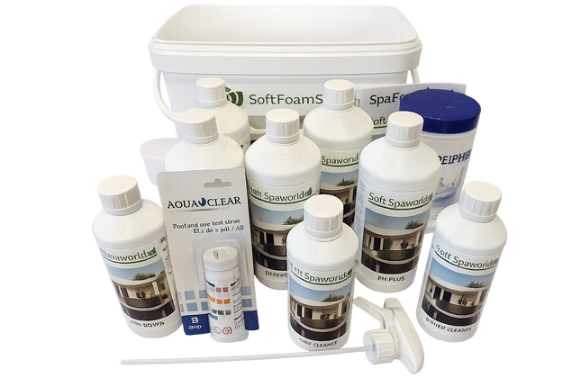 SoftSpa Big-Starter-Desinfektionsset - Chlor