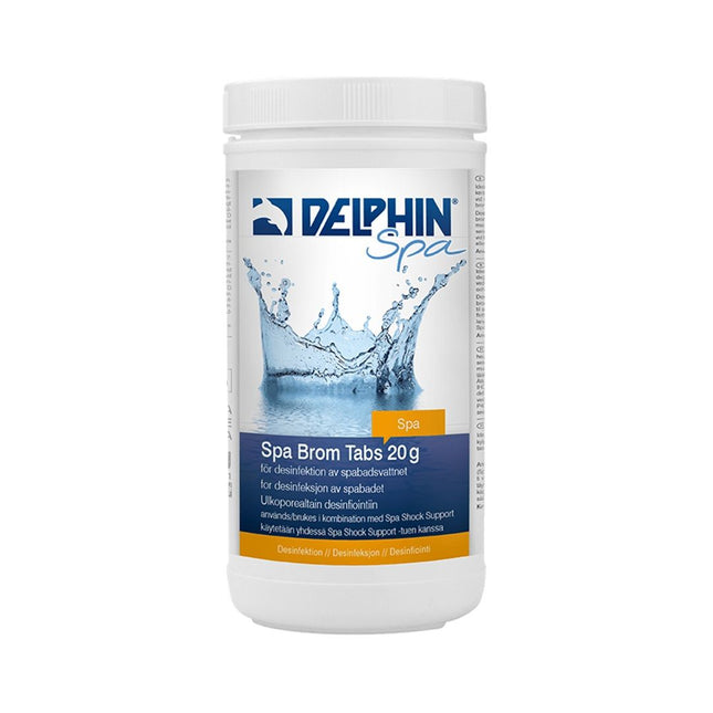 Delphin Spa Brom Tabs 1 kg – Geruchsfreie Desinfektion für Whirlpools